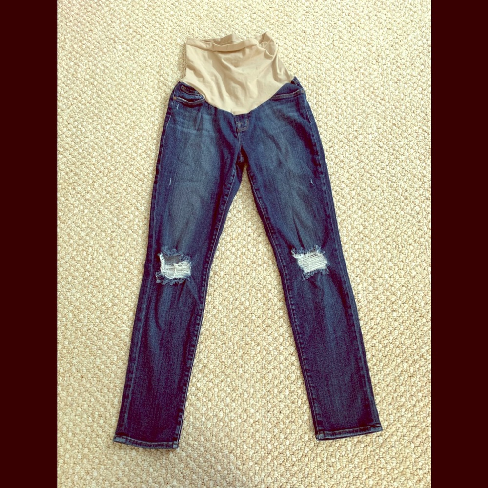 J Brand skinny leg maternity jeans